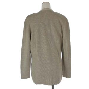 Salvatore Ferragamo アンサンブル カーディガン ノースリーブ ニット ウール ベージュ