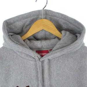 Supreme 21AW ARABIC LOGO HOODED SWEATSHIRT パーカー M グレー