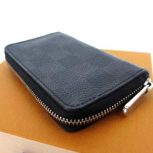 LOUIS VUITTON N63076 ダミエ グラフィット ジッピー コインパース コインケース グレー ブラック