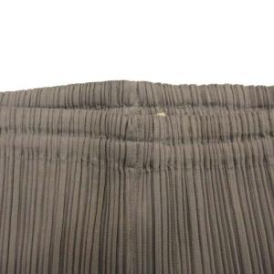 PLEATS PLEASE ISSEY MIYAKE ISSEY MIYAKE プリーツパンツ 4 グレー 