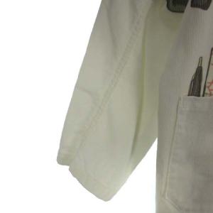 HUMAN MADE コーデュロイ ジャケット リュック プリント コットン ホワイト XL