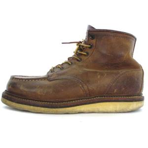 RED WING 1907 6inch CLASSIC MOC TOE ブーツ レザー ブラウン USA8