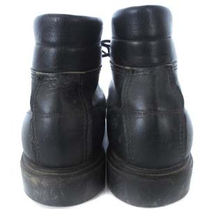 RED WING 8133 SUPERSOLE 6 MOC ショートブーツ 刺繍羽根タグ レースアップ ブラック
