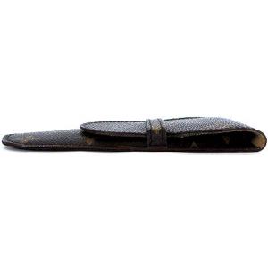 LOUIS VUITTON M62990 モノグラム エテュイ スティロ ペンケース ブラウン系