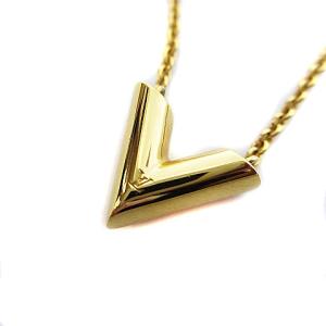 LOUIS VUITTON M61083 エッセンシャルV ネックレス ペンダント ゴールド