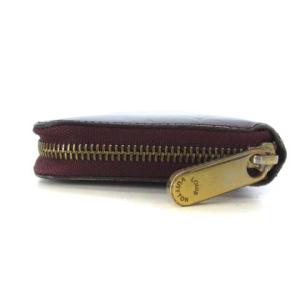 LOUIS VUITTON M90416 モノグラム ヴェルニ ジッピーウォレット 長財布ブラウン