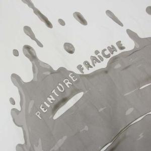 HERMES カレ90 PEINTURE FRAiCHE スカーフ シルク グレー