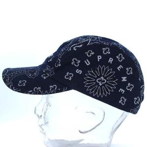 Supreme 21SS Bandana Camp Cap Navy
