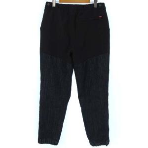 Supreme THE NORTH FACE 15SS デニム デナリ パンツ ナイロン 切替 インディゴ ブラック