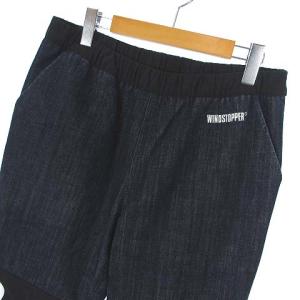 Supreme THE NORTH FACE 15SS デニム デナリ パンツ ナイロン 切替 インディゴ ブラック