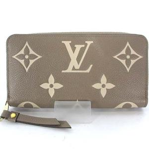 LOUIS VUITTON M69794 バイカラー モノグラム アンプラント ジャイアント ジッピーウォレット トゥルトレールクレーム