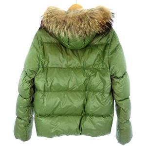 DUVETICA VEGA U.252.00 MFN-1001R ダウン ジャケット ラクーンファー フード ライトグリーン 44