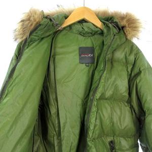 DUVETICA VEGA U.252.00 MFN-1001R ダウン ジャケット ラクーンファー フード ライトグリーン 44