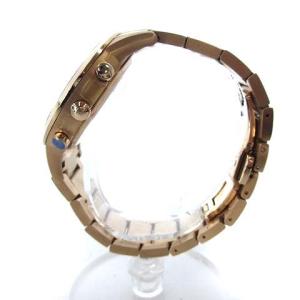 EMPORIO ARMANI AR-2452 腕時計 クロノグラフ デイト クォーツ アナログ ゴールド文字盤 SS ゴールド