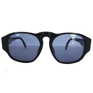 CHANEL 01452 94305 サングラス ココマーク スモーク ウェリントン セルフレーム ブラック ゴールド AA