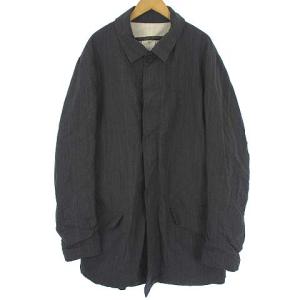 Paul Harnden Shoemakers マックコート ストライプ XL グレー