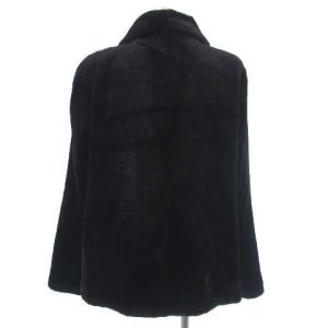 SAGA MINK 金サガ シュアードミンクファー コート 毛皮 ダークブラウン F