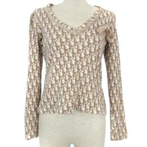 5H16155940 トロッター Tシャツ 茶 白