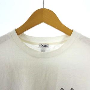 LOEWE Tシャツ プリント 白 XS
