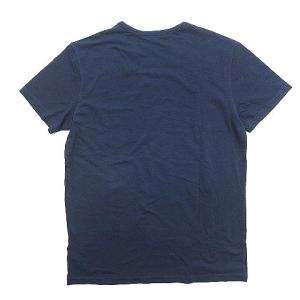 LACOSTE タグ付き Tシャツ カットソー 2点セット 半袖 クルーネック SLEEPWEAR ロゴワッペン ポケット コットン ネイビー