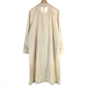 Paul Stuart ステンカラーコート ポケッタブル ロング ナイロン 薄手 ラグラン 比翼 収納袋付き ベージュ LY アウター SM0