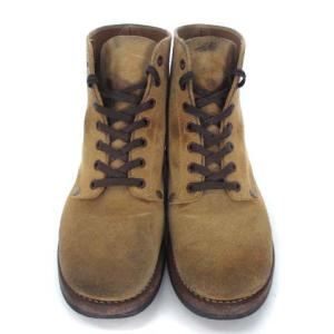 BUZZ RICKSON’S 4934 ワークブーツ レザー スエード ベージュ 25cm