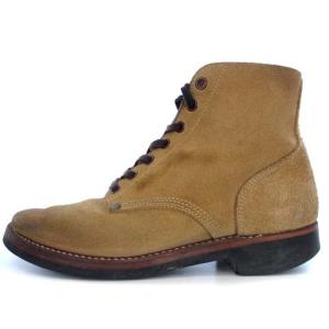 BUZZ RICKSON’S 4934 ワークブーツ レザー スエード ベージュ 25cm