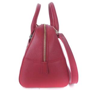 FURLA 2way ハンド ショルダー バッグ レザー レッド