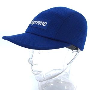 Supreme 15FW Jacquard Quilt Camp Cap 青