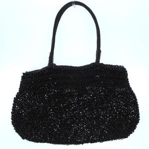 ANTEPRIMA DECORATIVO ワイヤー バッグ リボン ブラック