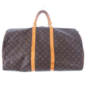 モノグラム キーポル55 ボストンバッグ 旅行かばん M41424 茶 ブラウン かばん カバン 鞄