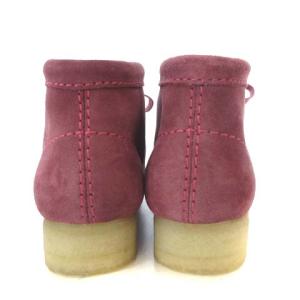 Clarks ユナイテッドアローズ別注 ワラビーブーツ スエード ピンク