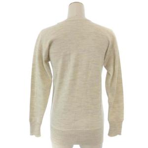 BEAMS BOY オルフェオ Orfeo マチュアリー maturely コラボ 22AW レースアップ カットソー ニット 前開き 長袖 ウール