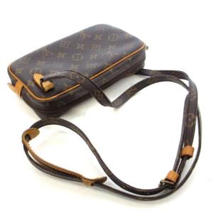 LOUIS VUITTON M51828 モノグラム マルリーバンドリエール ショルダーバッグ 茶