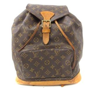 M51135 モノグラム モンスリGM リュックサック バックパック 巾着 ブラウン