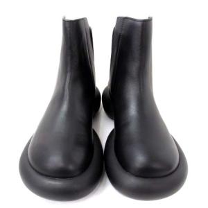 ENFOLD 300FA255-1490 22AW ROUND HEEL SHORT BOOTS 37 黒 
