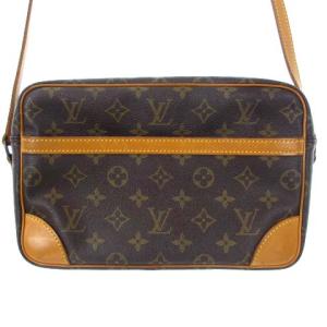 LOUIS VUITTON M51274 モノグラム トロカデロ27 ショルダーバッグ 茶