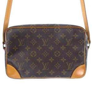 LOUIS VUITTON M51274 モノグラム トロカデロ27 ショルダーバッグ 茶