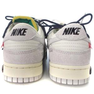 NIKE ×Off-White Dunk Low Sail Neutral Grey Gridiron