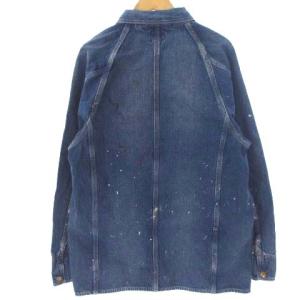 orSlow 03-6140-P95 PAINTER'S 1950's COVERALL ユーズド加工 2 青