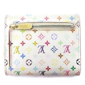 LOUIS VUITTON M58014 三つ折り財布 ウォレット マルチカラー ポルトフォイユ コアラ ホワイト 白 ECR17