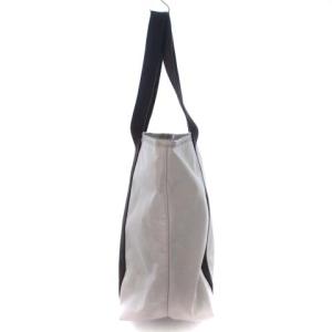 Hervé Chapelier トートバッグ ハンド スクエア キャンバス グレージュ系 カバン 鞄 ECR17