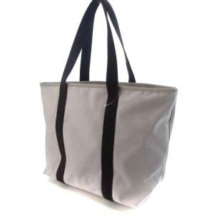 Hervé Chapelier トートバッグ ハンド スクエア キャンバス グレージュ系 カバン 鞄 ECR17