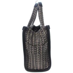 MARC JACOBS THE TOTE BAG 2way ハンドバッグ ロゴ キャンバス ベージュ