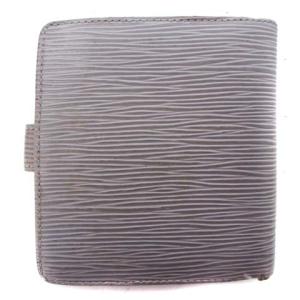 LOUIS VUITTON M6355B エピ ポルト ビエ コンパクト リラ 二つ折り財布 ウォレット グレー系 ECR17