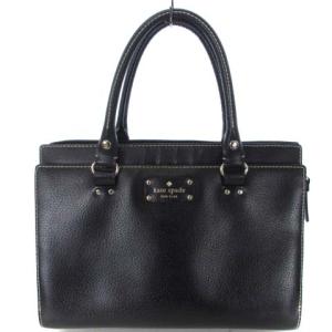 トートバッグ ハンド レザー ブラック 黒 カバン 鞄 ECR17