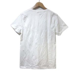 A.P.C. Tシャツ カットソー 半袖 ロゴ刺繍 白 ホワイト S コットン X