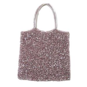 ANTEPRIMA ワイヤー ハンドバッグ ピンク系 鞄 ECR17 X