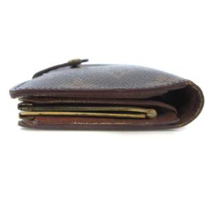 LOUIS VUITTON M61663 モノグラム ポルトフォイユ・ヴィエノワ 二つ折り 財布 ウォレット がま口 ブラウン 茶