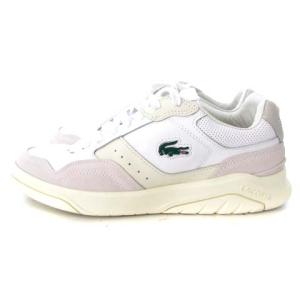 LACOSTE GAME ADVANCE LUXE 07211 スニーカー ロゴ ワンポイント ホワイト 白 9 26.5位 靴 シューズ